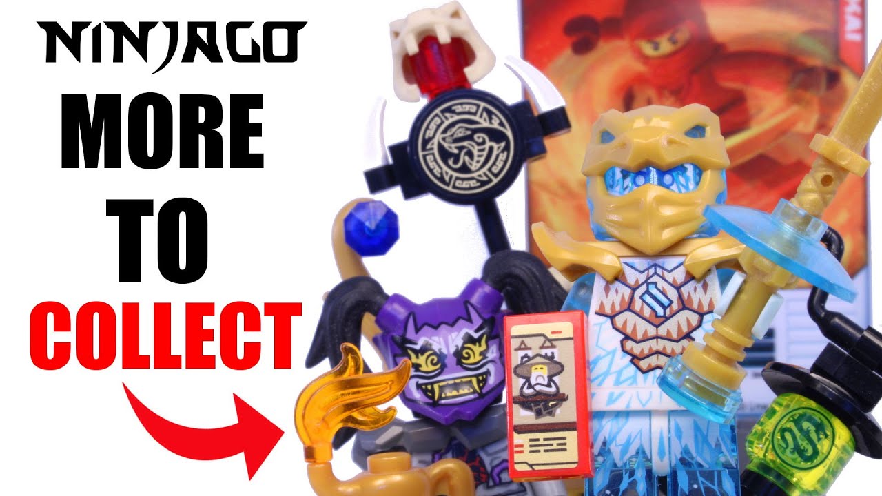 Еще больше коллекционных предметов LEGO Ninjago!