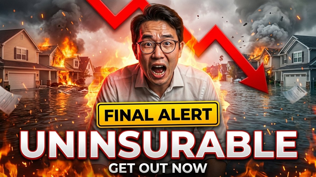 FINAL ALERT: America's Real Estate Market Is Uninsurable (Get Out Now)