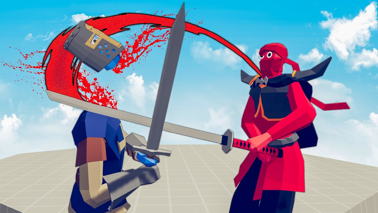 SWORD MASTER vs EVERY UNIT | Totally Accurate Battle Simulator-TABS