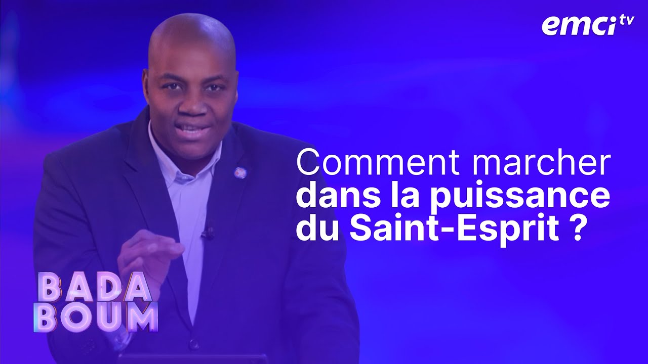 Comment marcher dans la puissance du Saint-Esprit - BADABOUM - Pasteur Marcel Kouaménan
