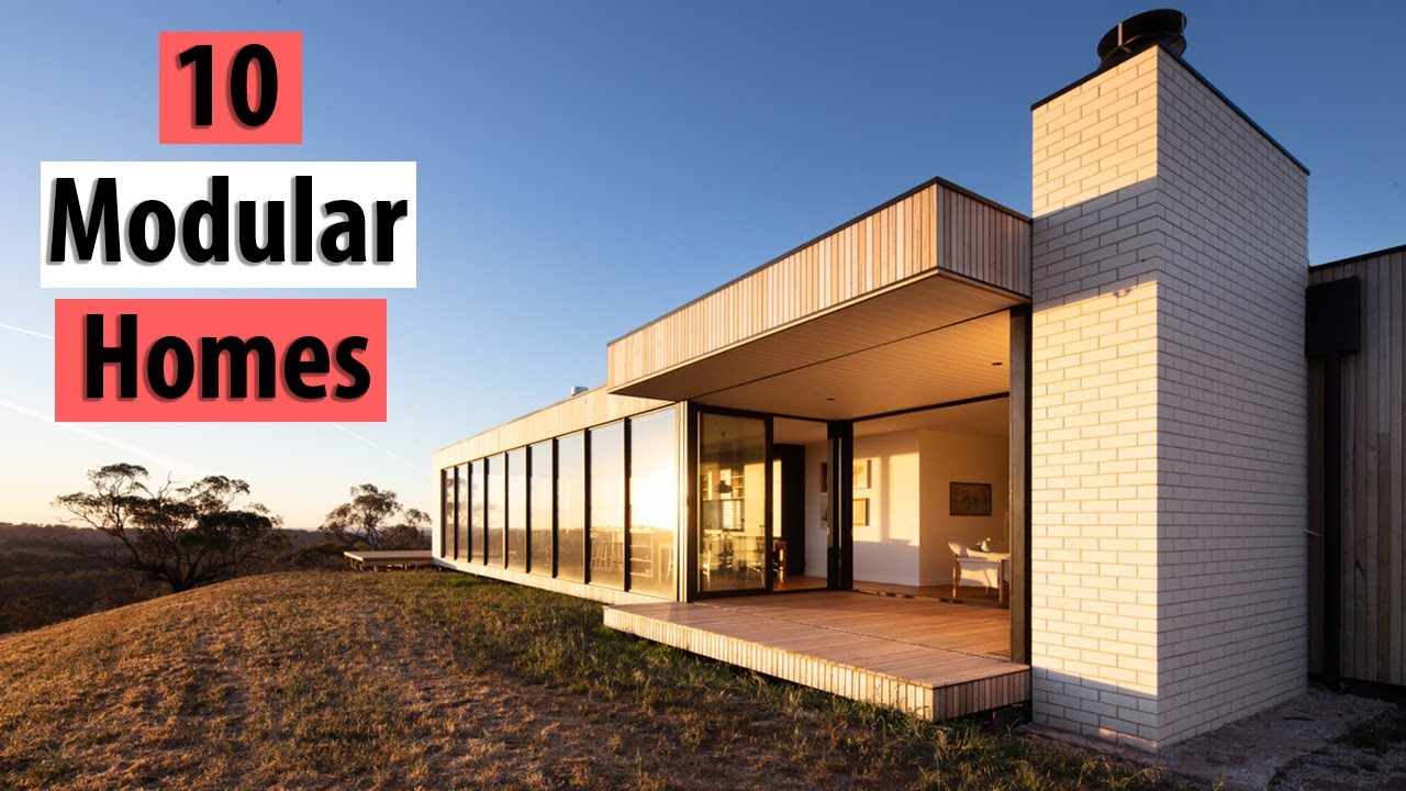 10 MOST INCREDIBLE Prefab Modern Modular Homes in the World