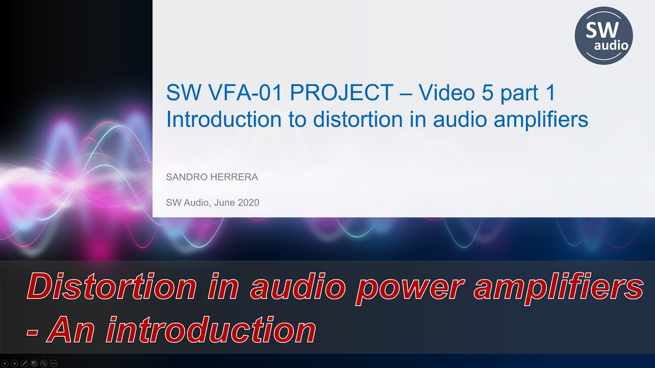 5.1. Introduction to distortion in audio amplifiers - Audio Amplifier Design Fundamentals