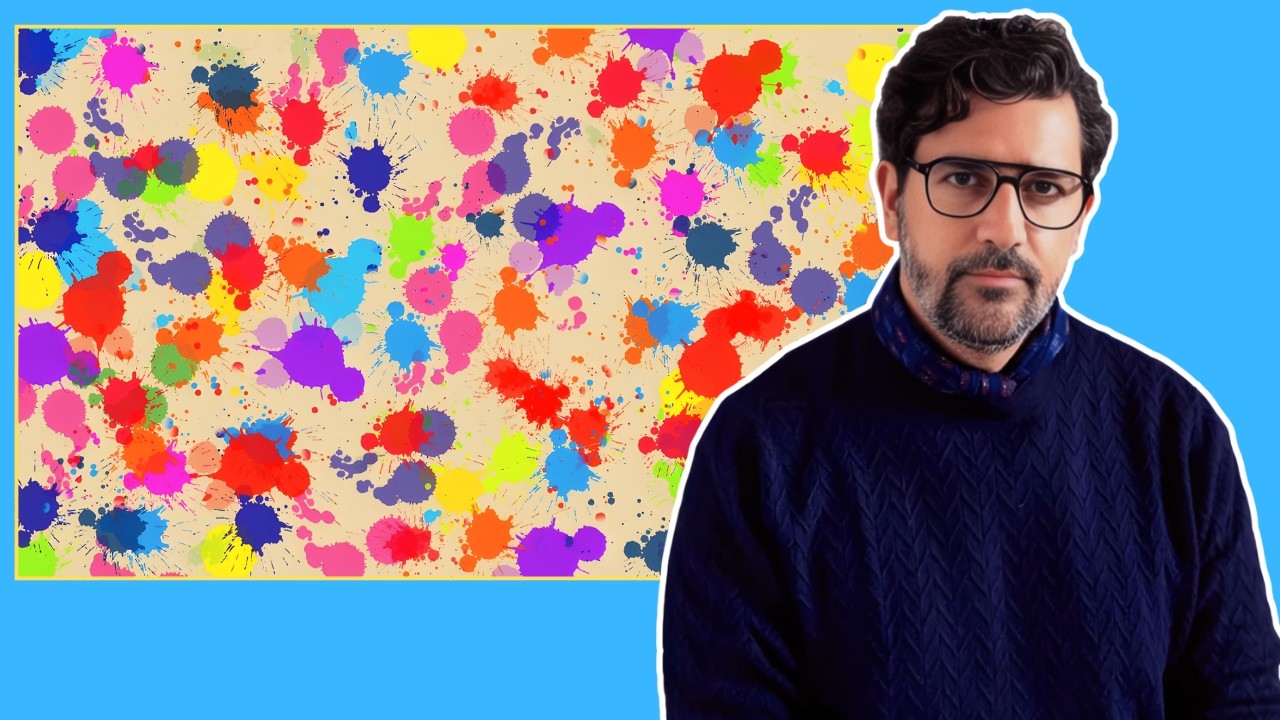 The Similaties Between Splattering Paint And Repetion