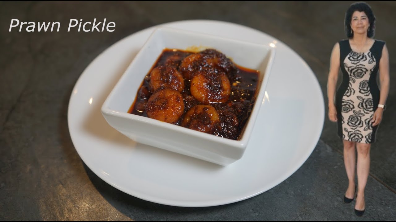 Anglo Indian Prawn Pickle #Prawnpickle #pickle #prawns