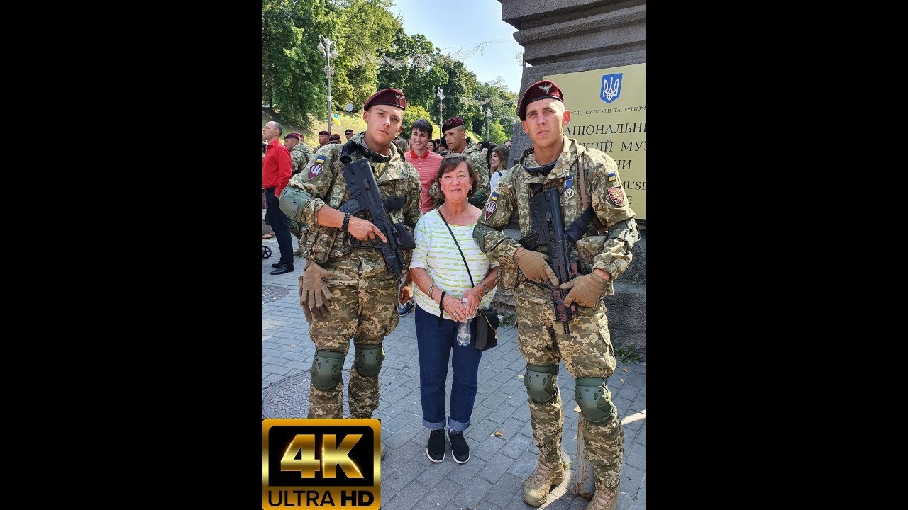 Mom's visit to Kyiv | Independence Day 2021 | 4K