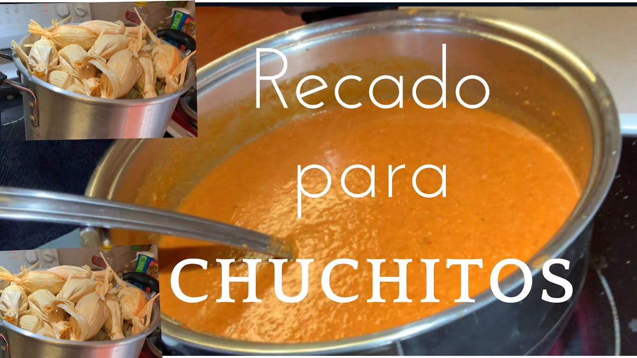 Chuchitos como preparar el recado (salsa para chuchitos)@cocinando felices
