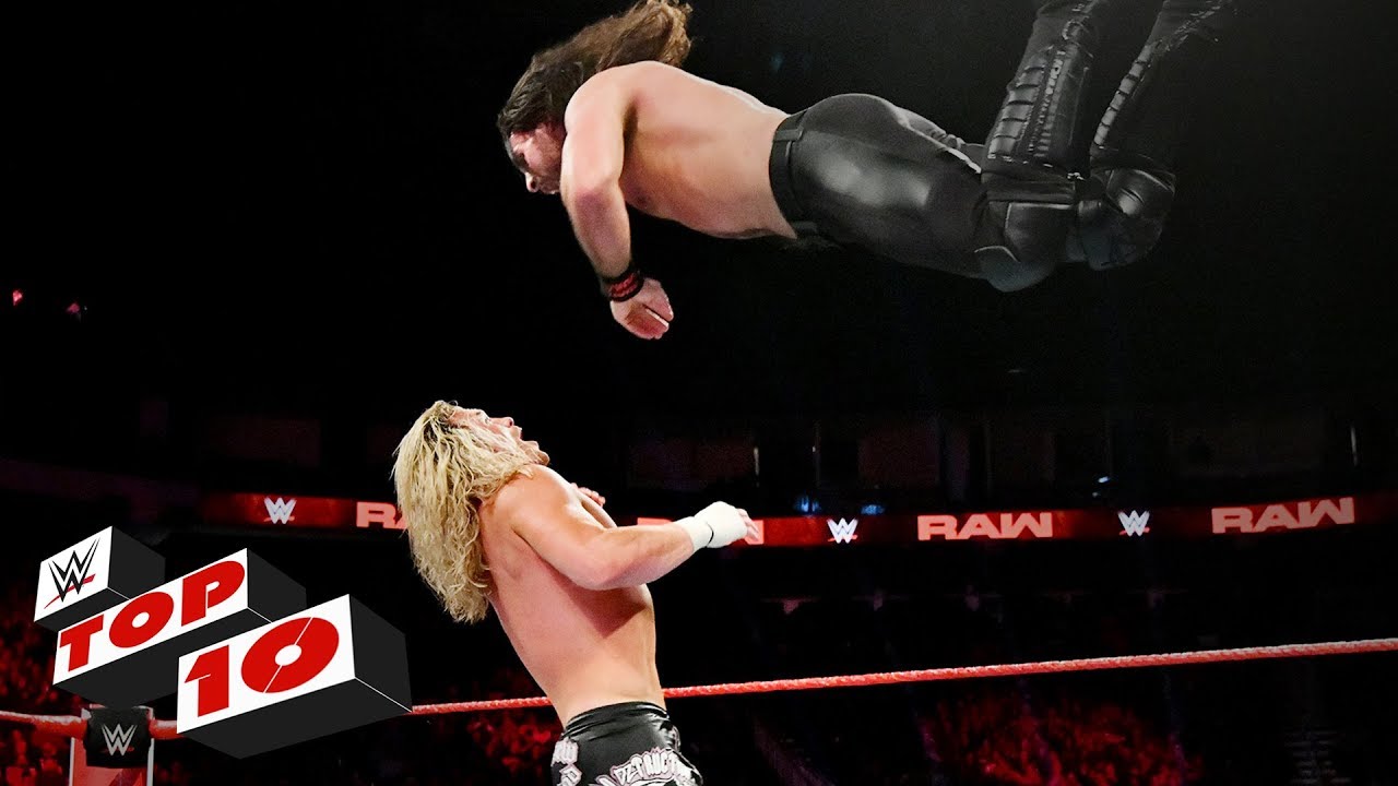 10 лучших моментов Raw: WWE Top 10, 26 ноября 2018 г.