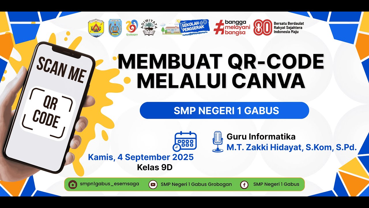 Pembelajaran Membuat QR-Code Melalui Canva