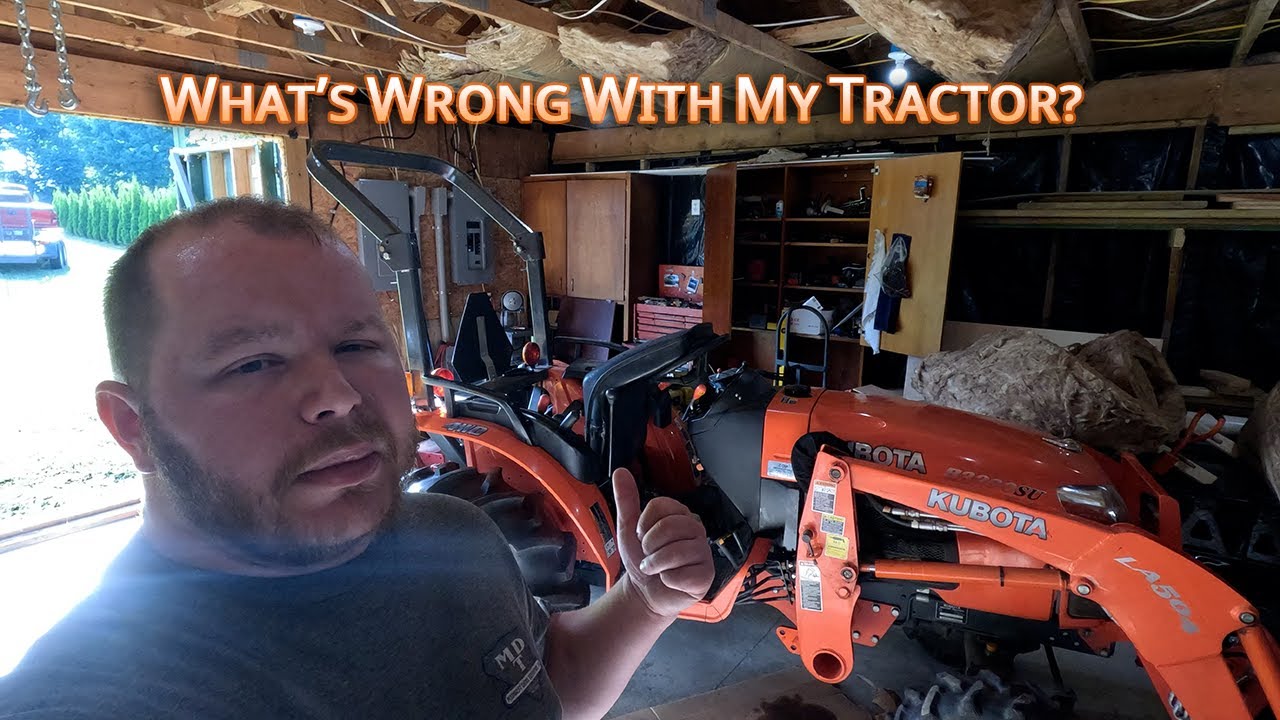 Kubota Bucket Won't Curl Down! #kubota