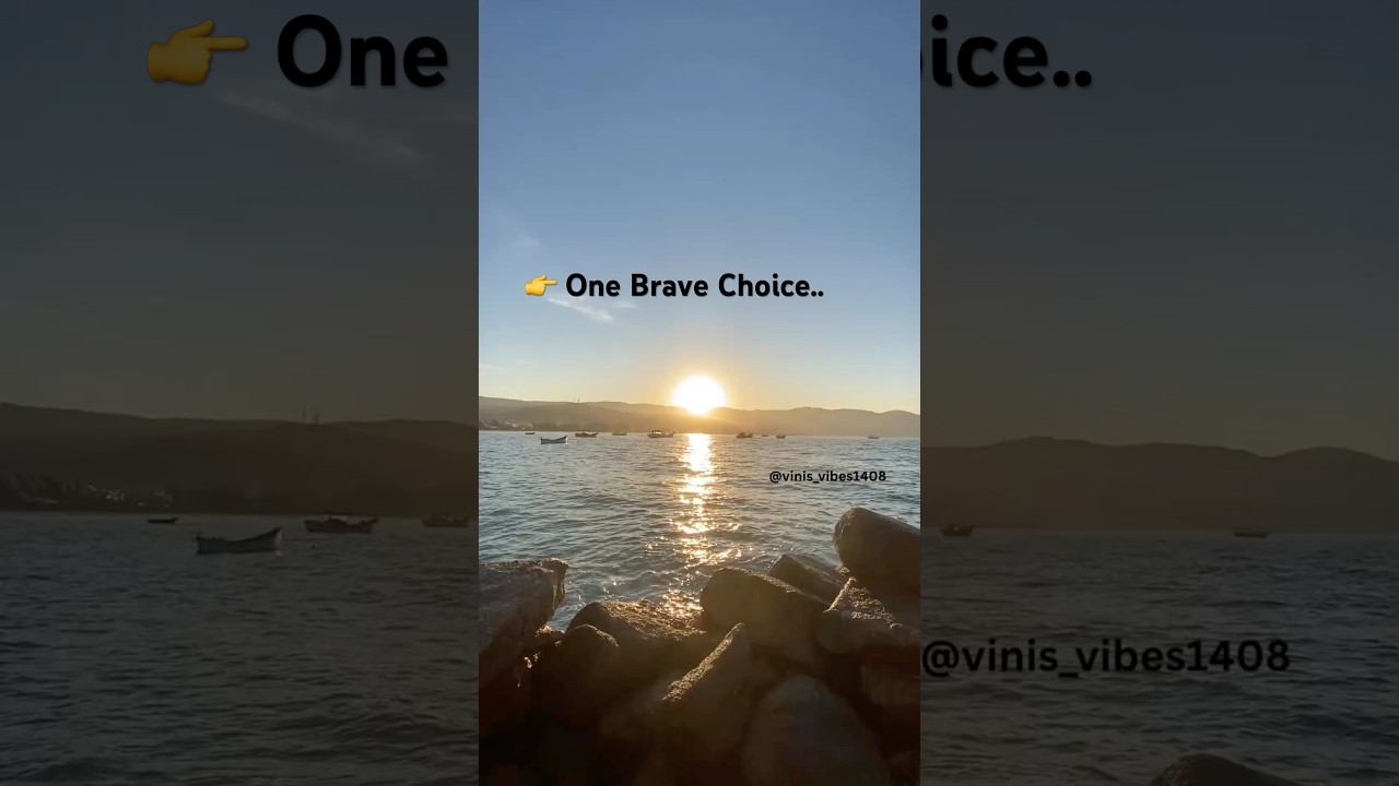 A Quiet Reminder: Choose Peace 🌊✨