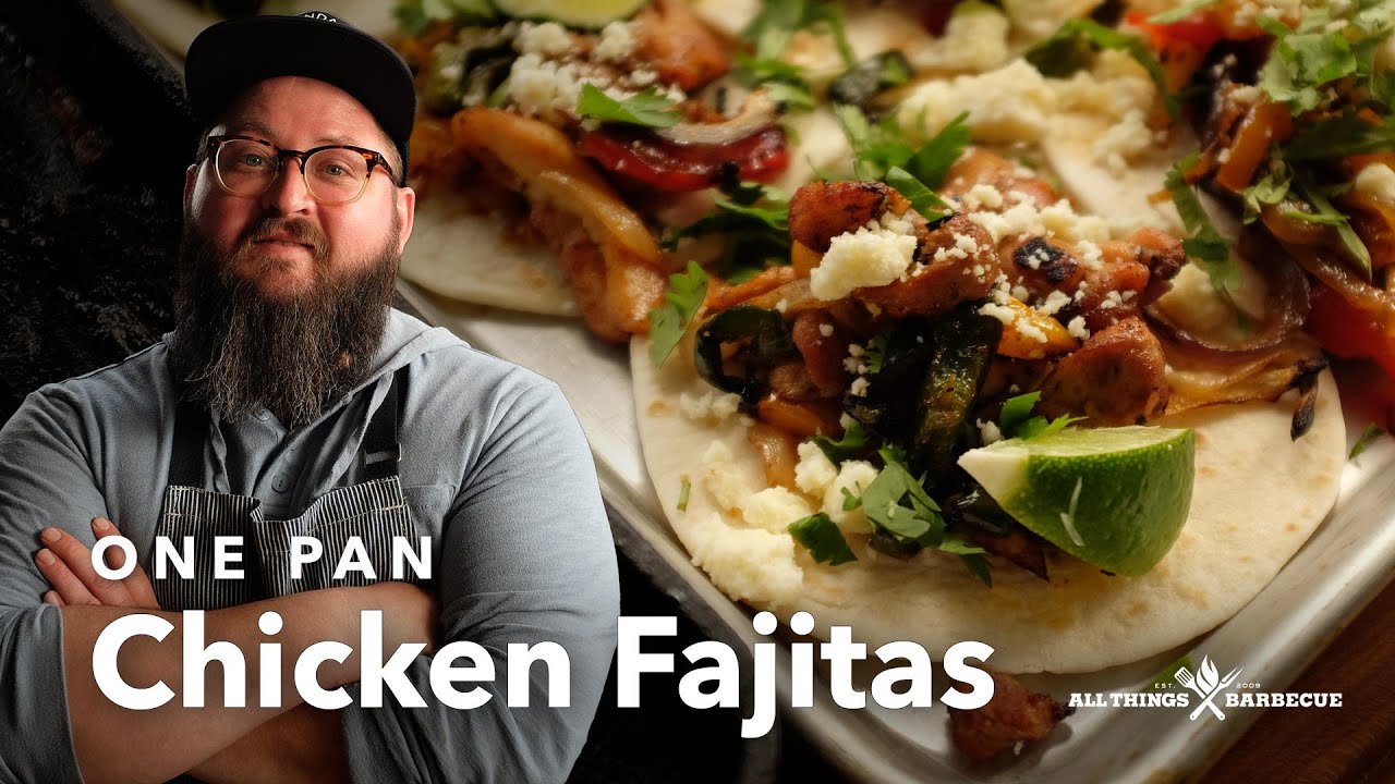 Easy One Pan Chicken Fajitas for Busy Nights