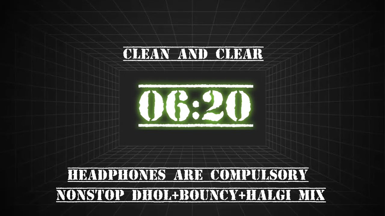 NONSTOP DHOL+BOUNCY+HALGI REMIX | CLEAN AND CLEAR BEATS | BASS BOOSTED |