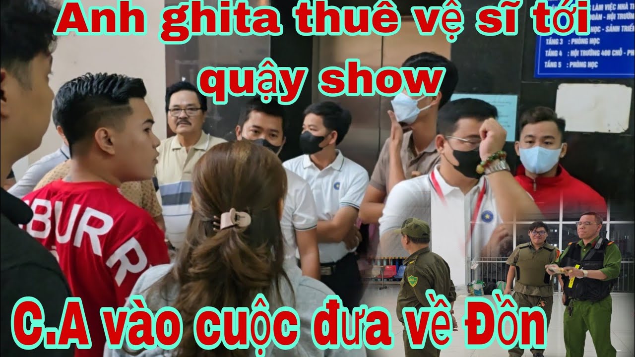 Live show Hồng Phượng , ghita đến quậy C.A vào cuộc dẫn về Đồn...???