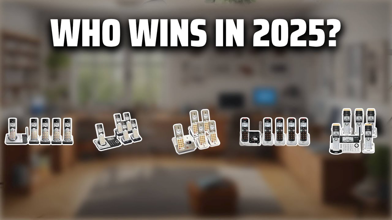 The Top 5 Best 5-Handset Cordless Phones in 2025 - Must Watch Before Buying!