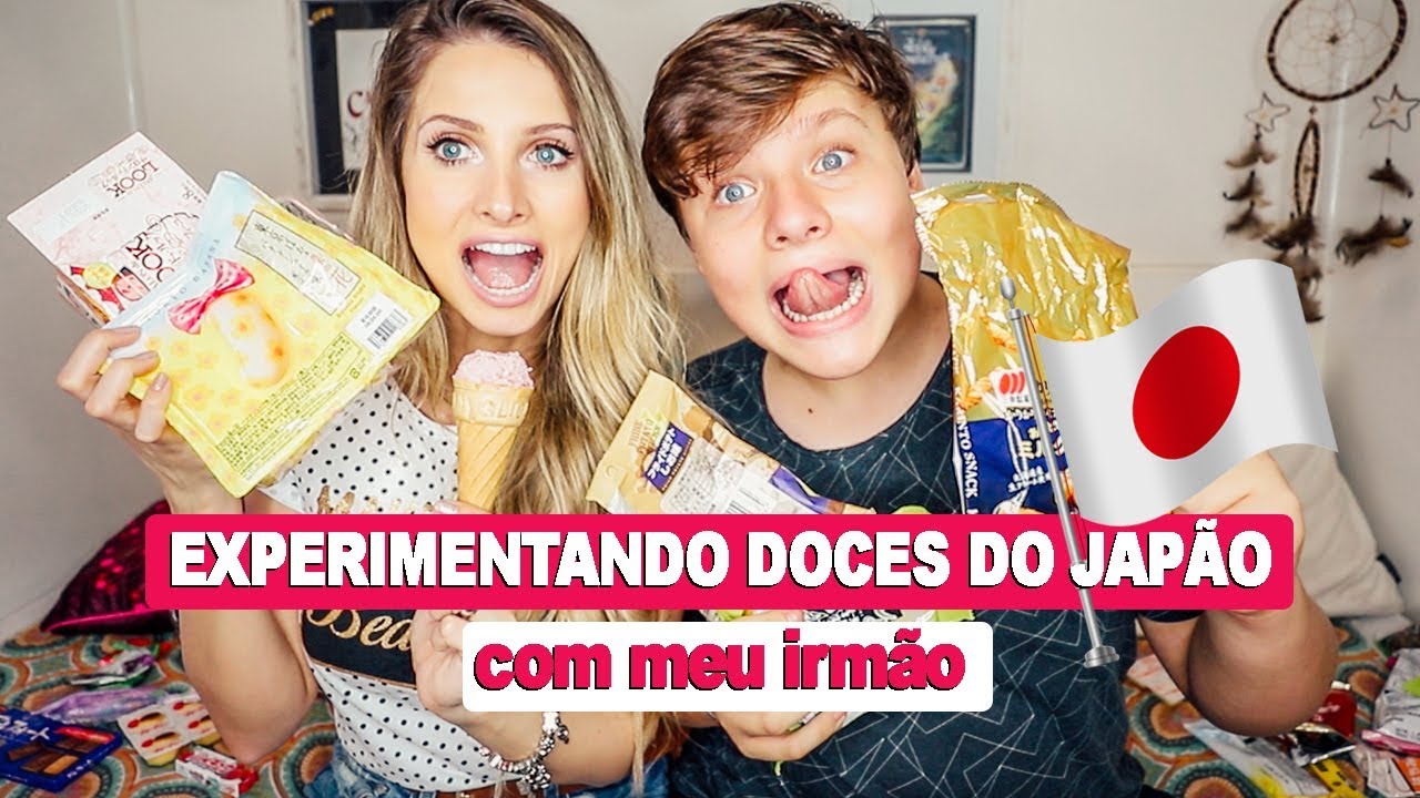 EXPERIMENTANDO DOCES DO JAPÃO COM MEU IRMÃO!!! | #YOLOTOKYO
