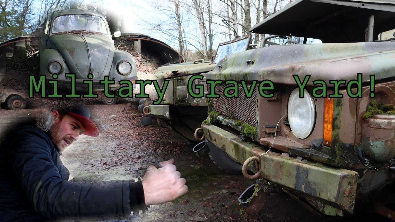 Military vehicle Graveyard!