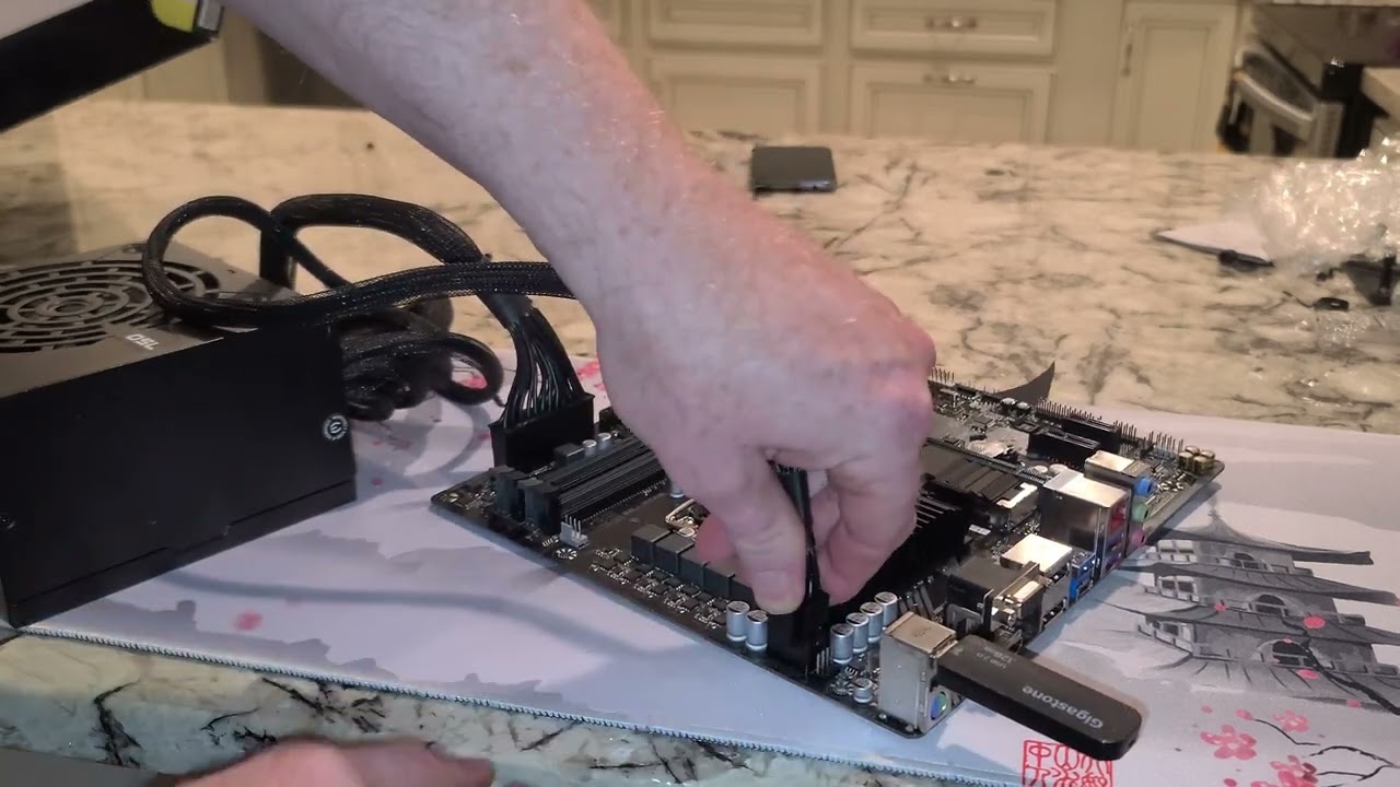 Bios Update: Gigabyte B760m DS3H DDR4 motherboard, no CPU or gpu or RAM method (1 of 2) AX D5