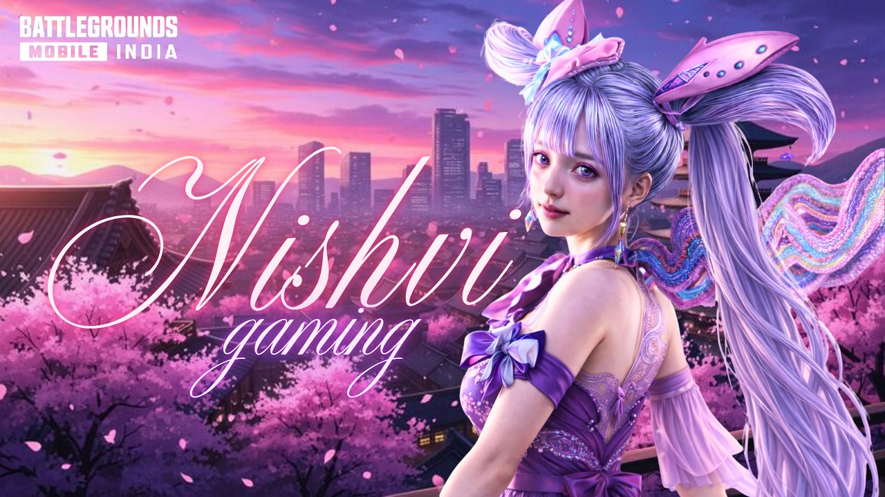 BGMI WITH NISHVI ❤️| USE HEADPHONES🔥 #bgmilive #live #bgmi #pubg #nishvigaming #Nishviislive