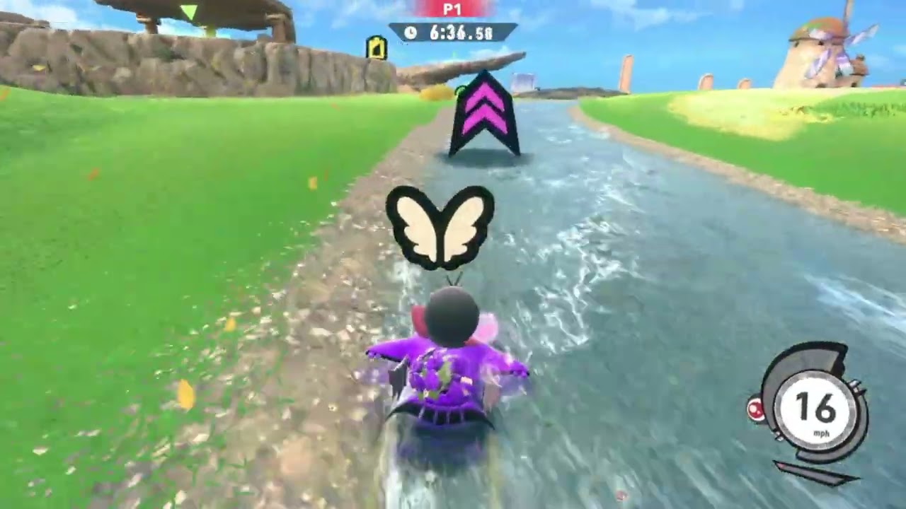 Kirby Air Riders - 7 minutes of City Trial with Waddle Doo All Color Palettes