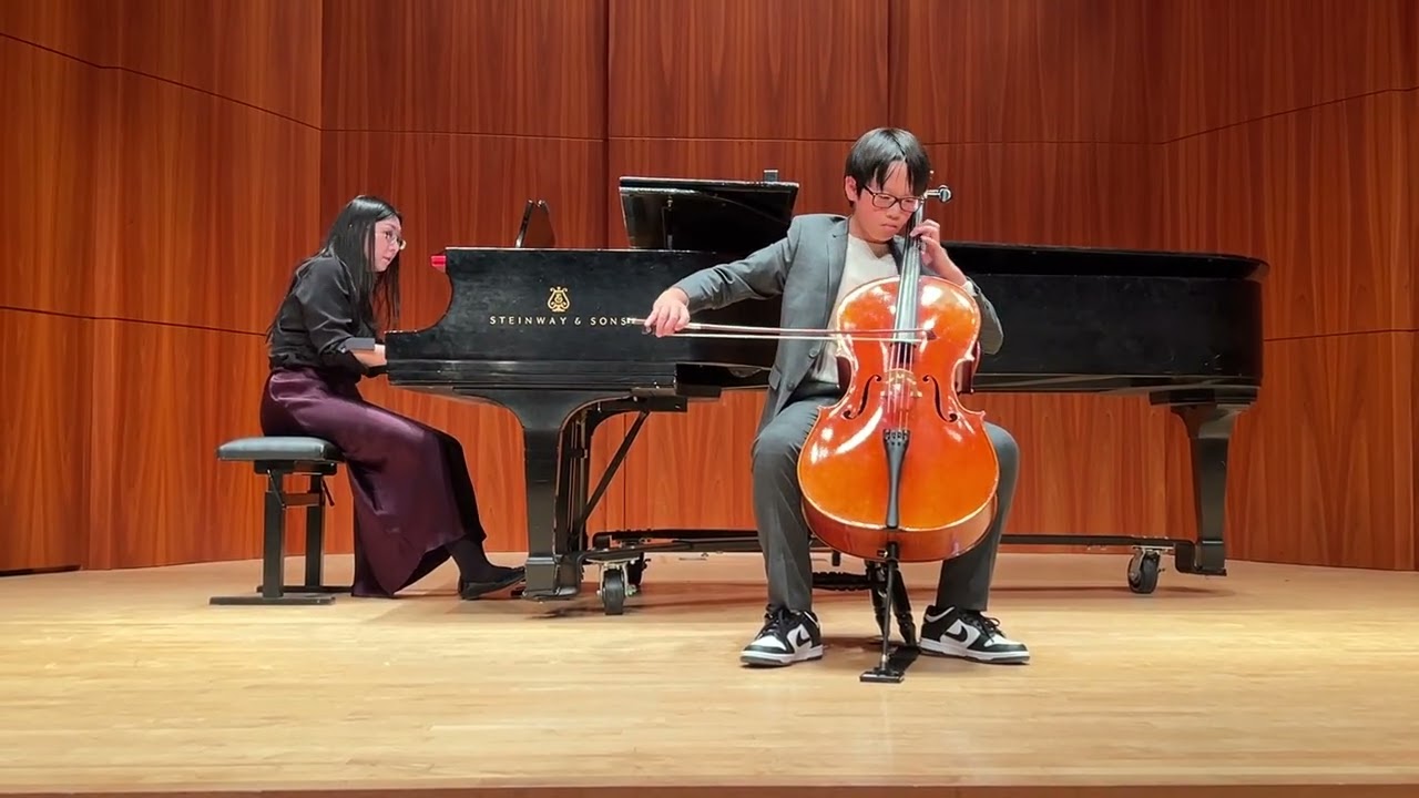 G. Fauré: Elegie played by NingNing Wu (11 yo)