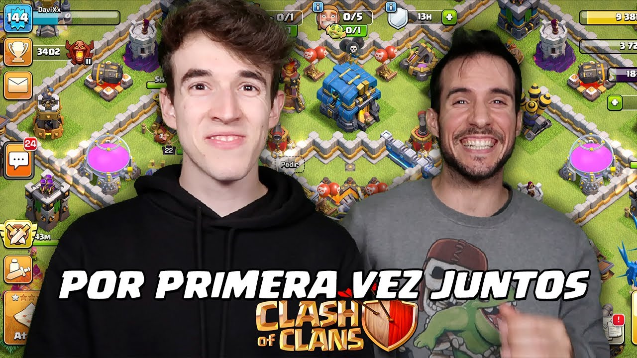 GODEIK y ANIKILO en CLASH OF CLANS por PRIMERA VEZ!