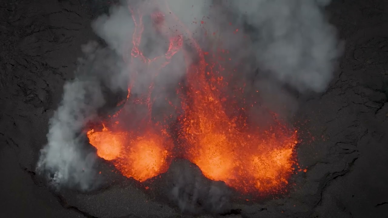 Eldgos við Sundhnúksgíga 18. júlí 2025 - Volcanic eruption in Iceland
