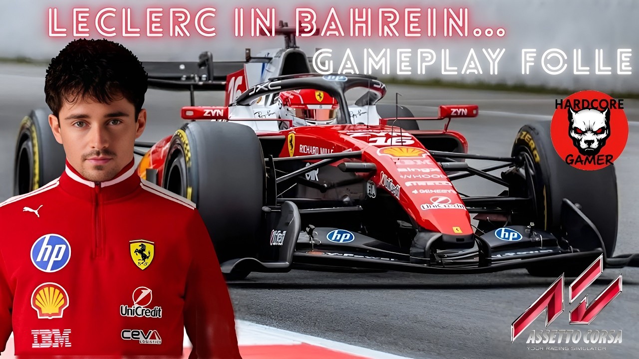 😱LECLERC GUIDA LA SF-26! Uno Spettacolo Visivo !😱#HARDCOREGAMER #F12026 #Leclerc #SF26