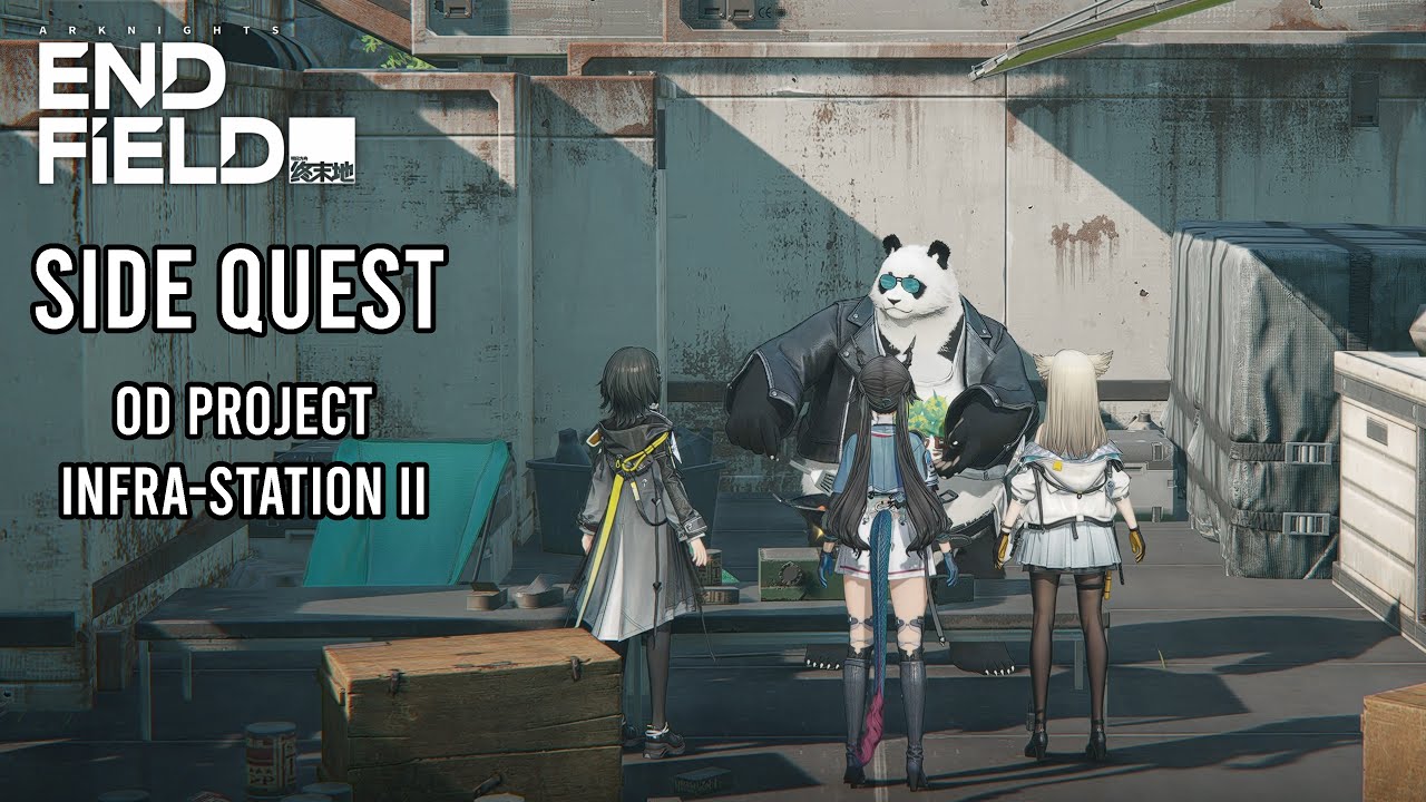 Arknights: Endfield Side Quest OD Project Infra-Station II Gameplay (Japanese Dub) [4K]