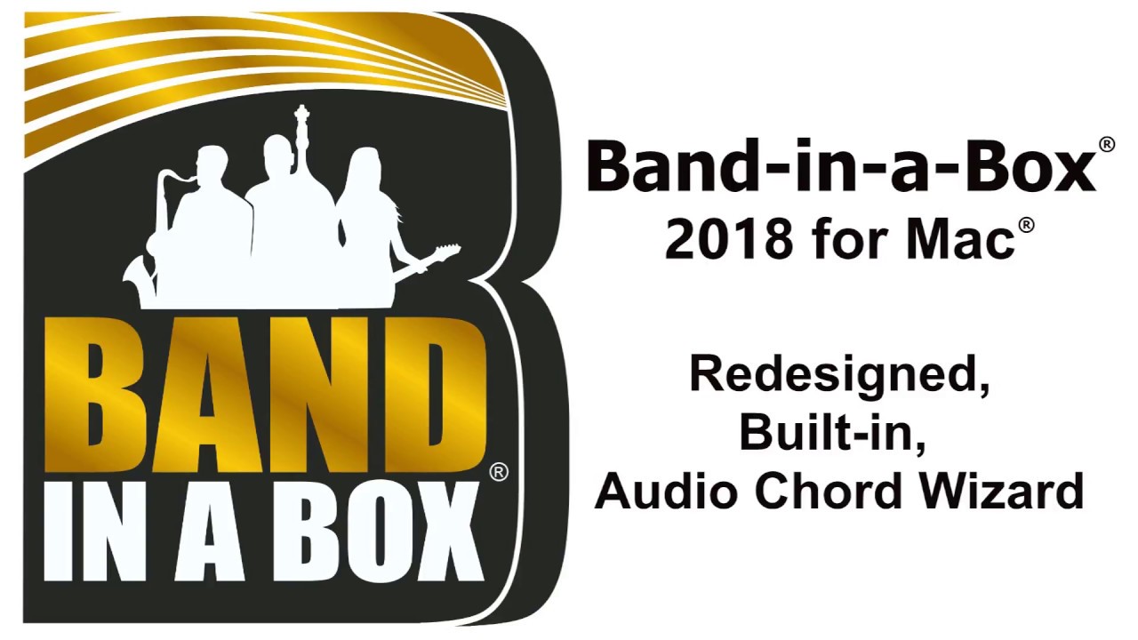 Audio Chord Wizard in Band-in-a-Box&reg; 2018 for Mac&reg;