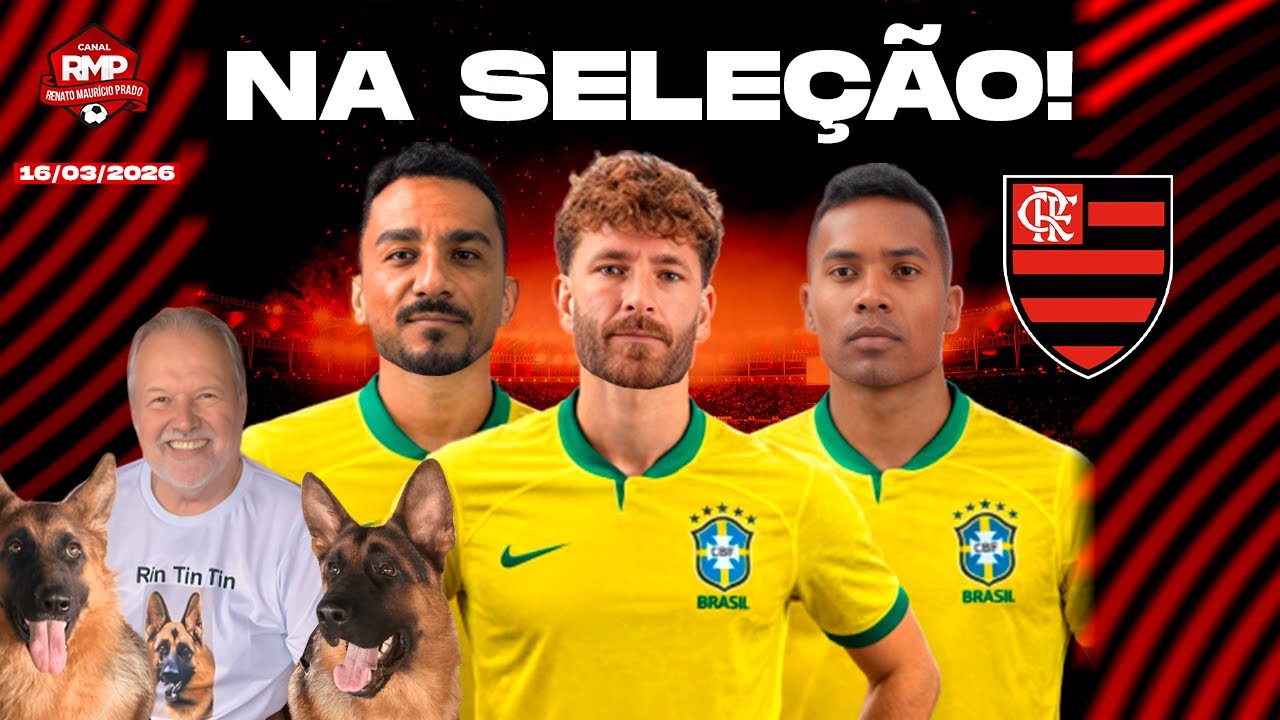 LÉO PEREIRA, DANILO E ALEX SANDRO CONVOCADOS
