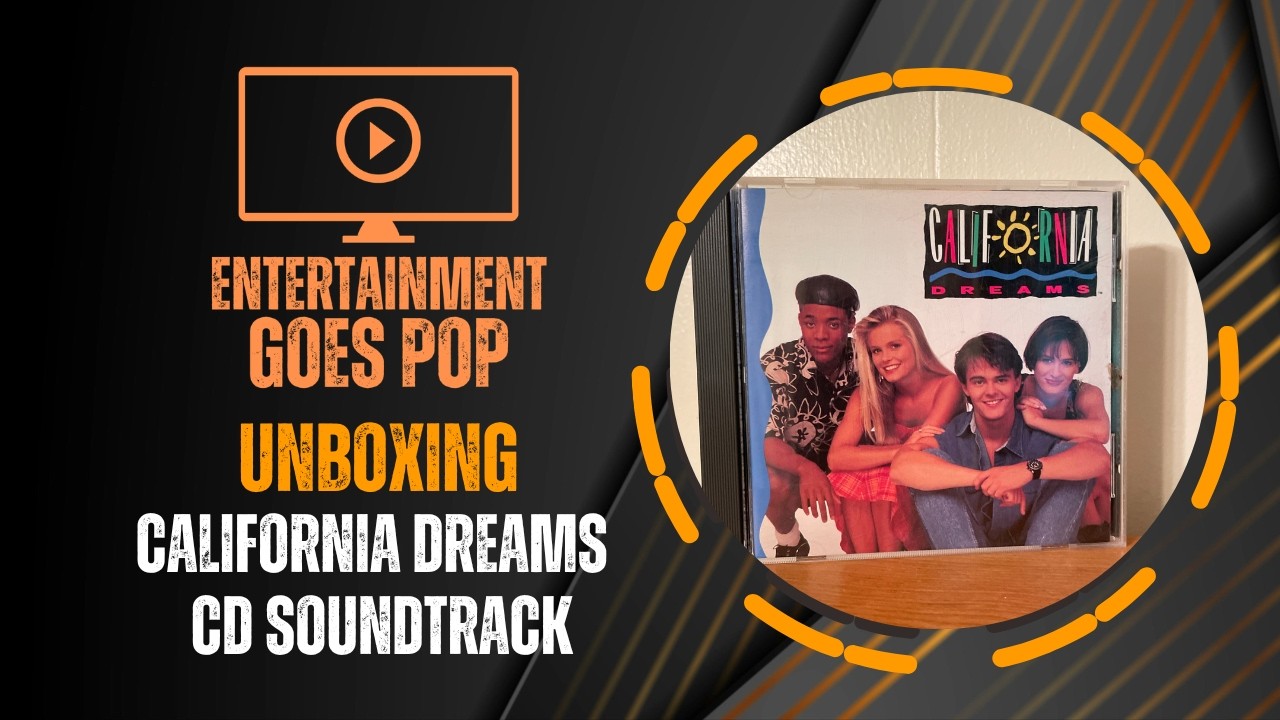 California Dreams Soundtrack CD Unboxing  | 90s TV Music TNBC 90s Nostalgia