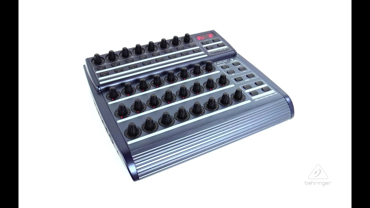 B-CONTROL ROTARY BCR2000 Total-Recall USB/MIDI Controller with 32 Illuminated Rotary Encoders