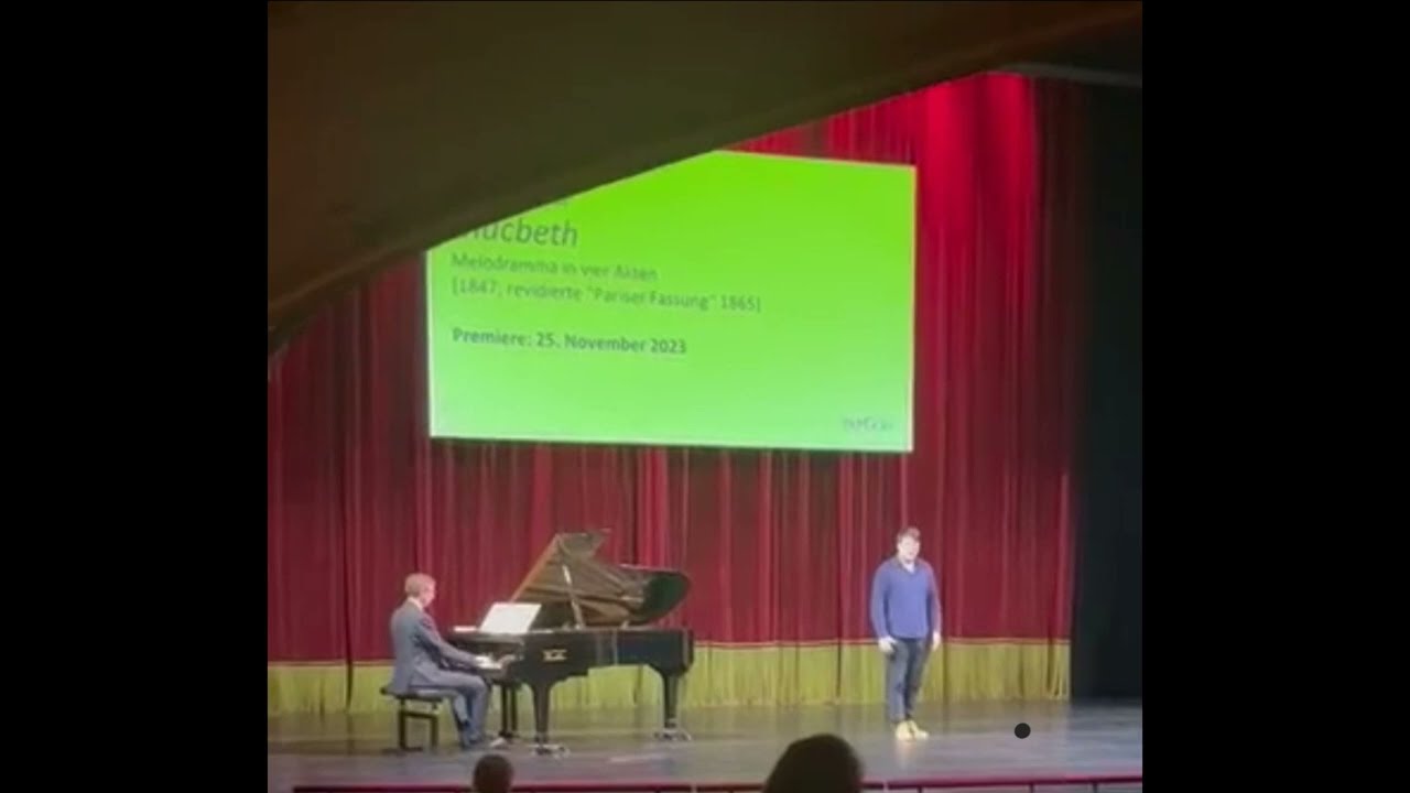 Come dal ciel precipita(Macbeth)-Bass Baritone Daeho Kim