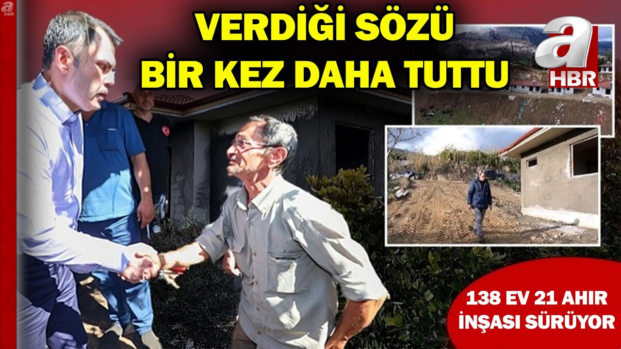 Bakan Murat Kurum, Ödemişli Cavit Amcaya Verdiği Sözü Tuttu | A Haber