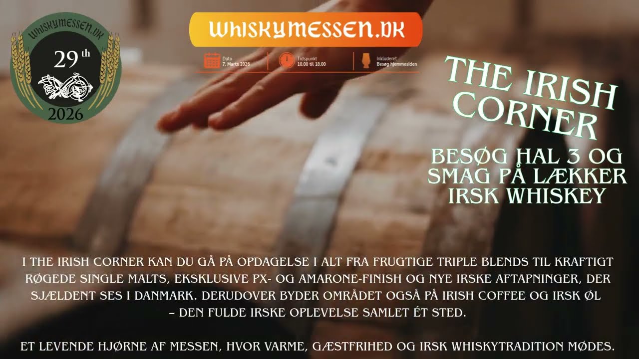 The Irish Corner på Whiskymessen