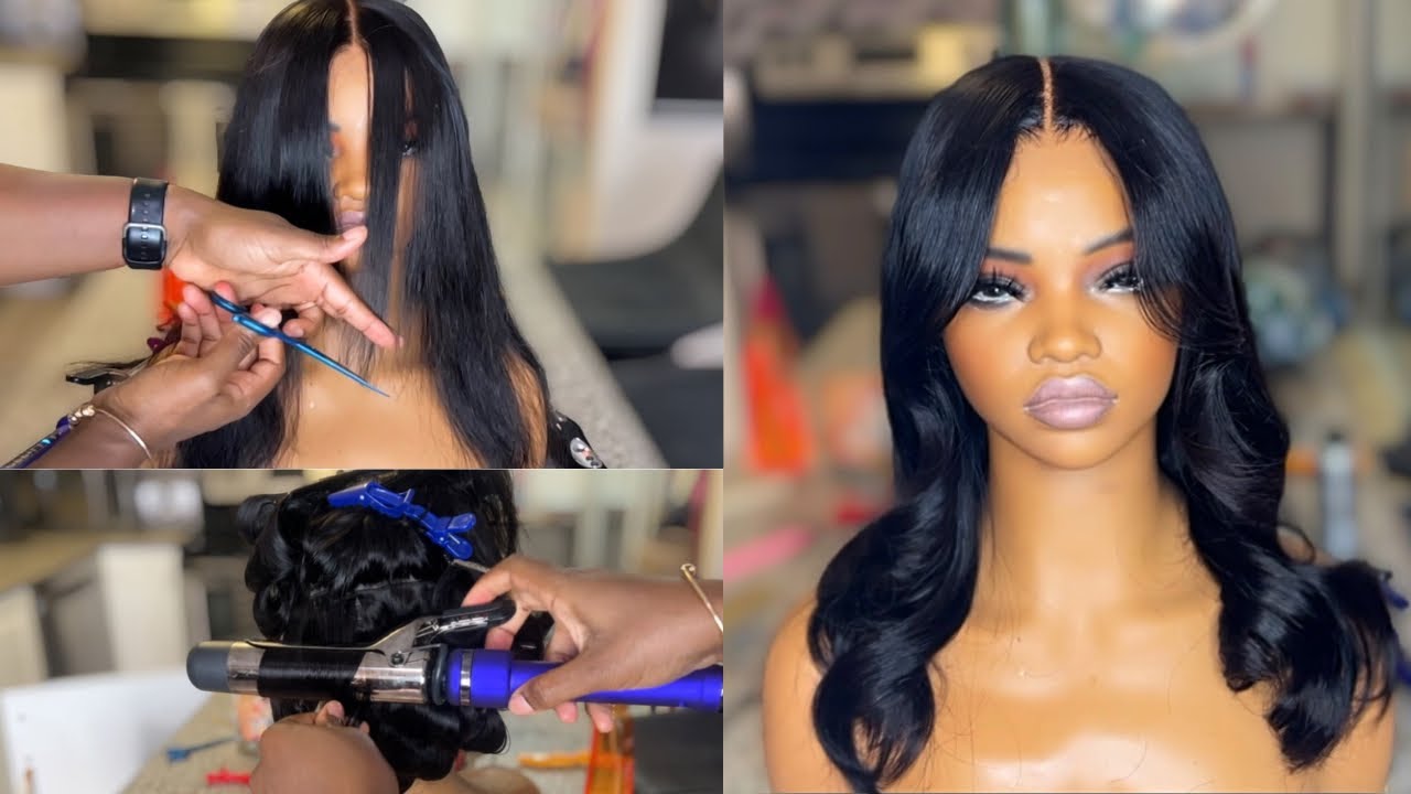 UPDATED****HOW TO DO: BODY WAVE CURLS 2024|| LEARN HOW TO CUT, CURL & STYLE||BEGINNER FRIENDLY||
