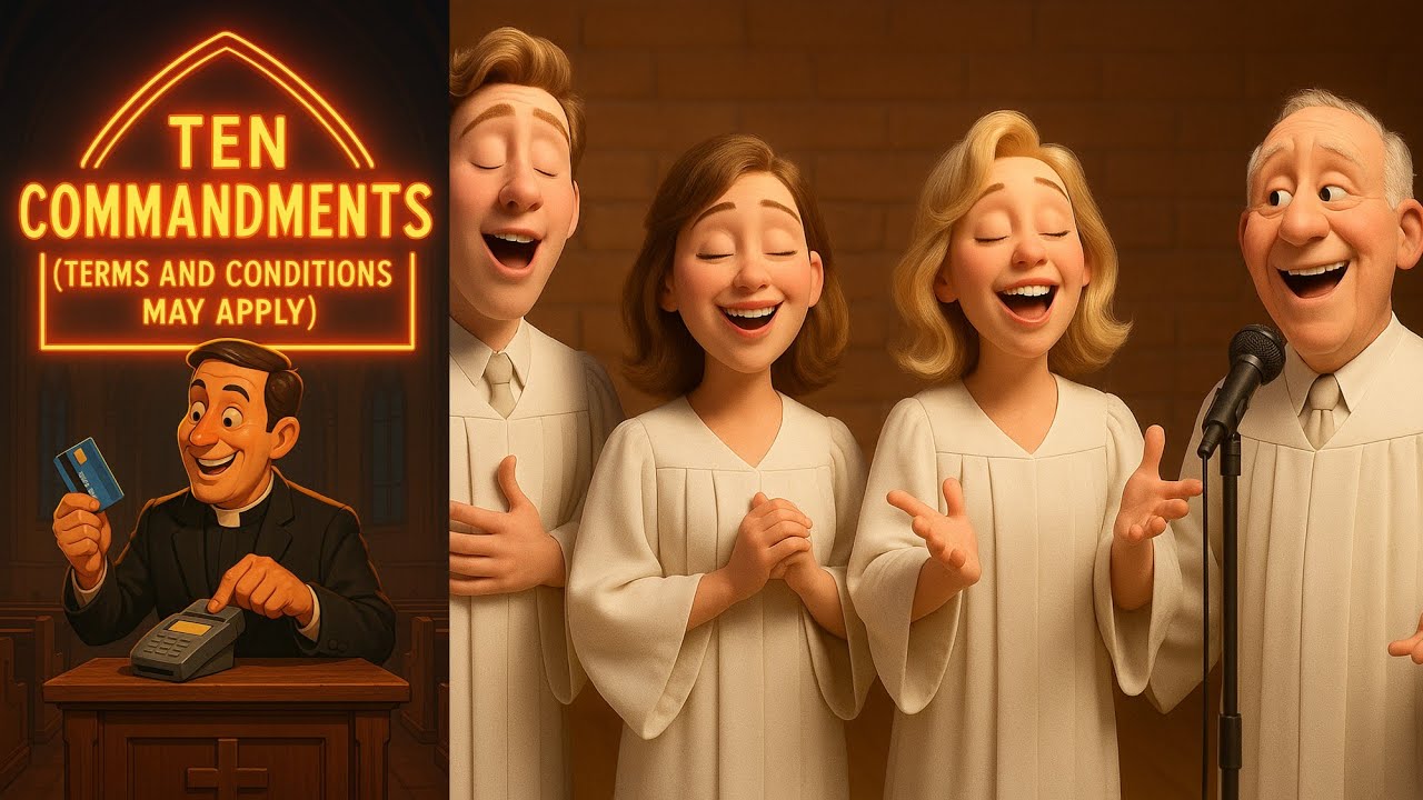 Ten Commandments ( Terms and Conditions May Apply ) | A Biting Satire on Modern Christian Hypocrisy
