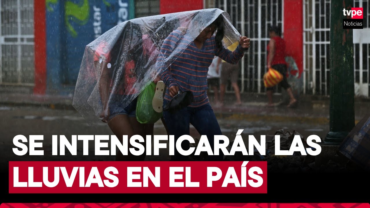 Senamhi: en marzo y abril varias regiones soportarán lluvias intensas superiores a lo normal