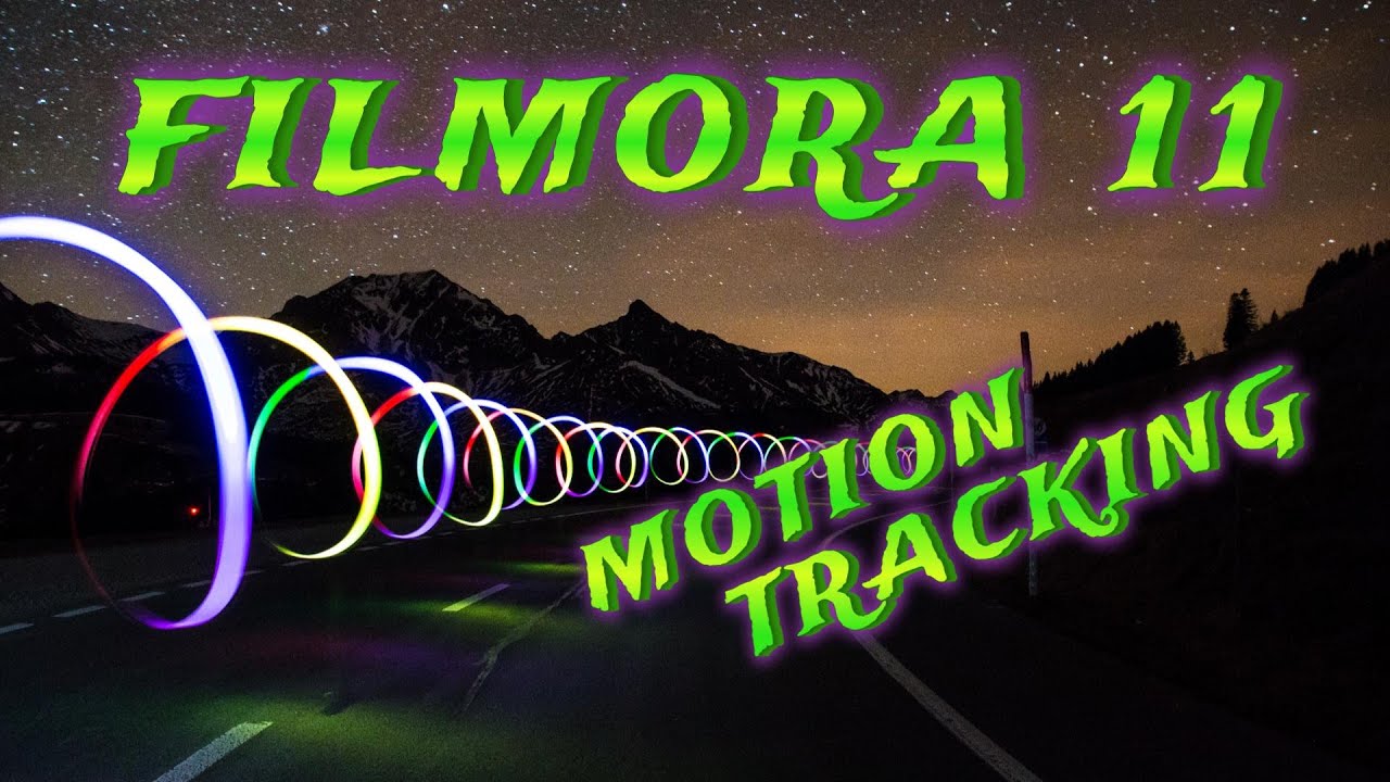 Motion Tracking ELEMENTS with FILMORA 11