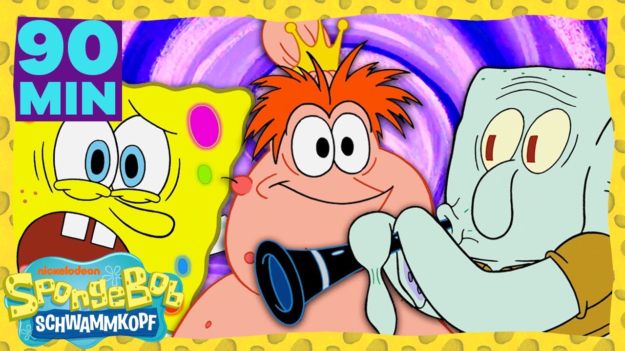 SpongeBob | 90 Minuten der ALLERBESTEN SpongeBob-Momente | Staffel 10 | SpongeBob Schwammkopf