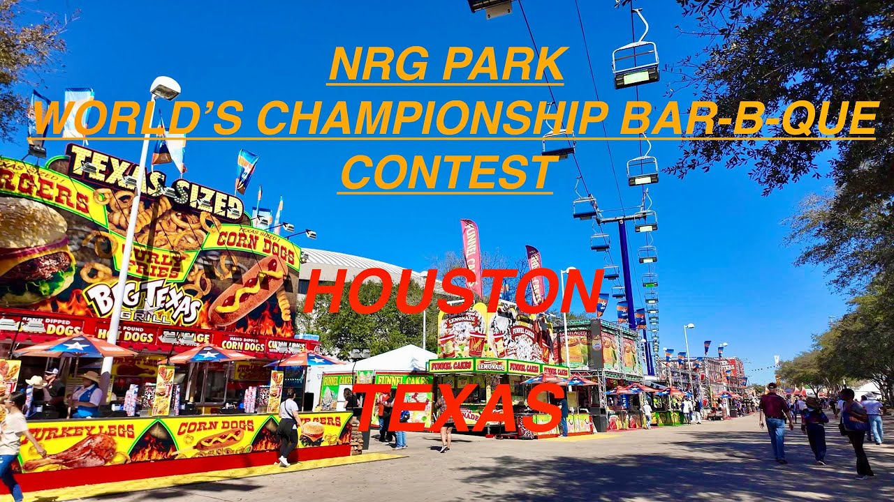 Sunny Spring Days in Houston: Exploring the Carnival & BBQ Contest at NRG Park