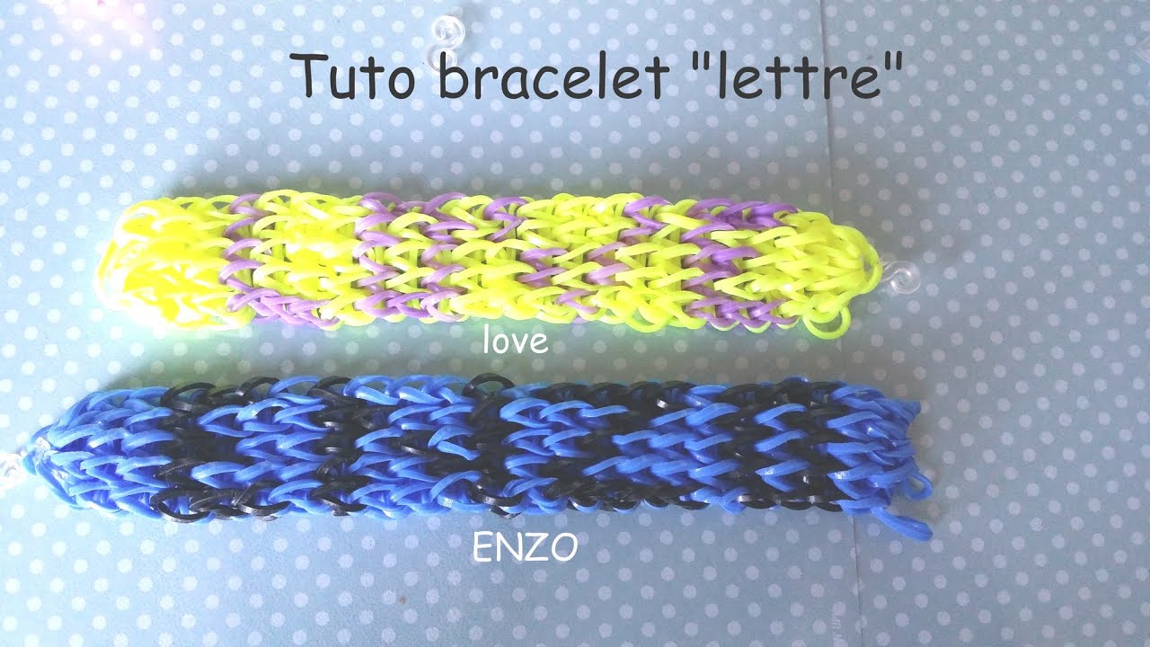 [TUTO] bracelet élastique 
