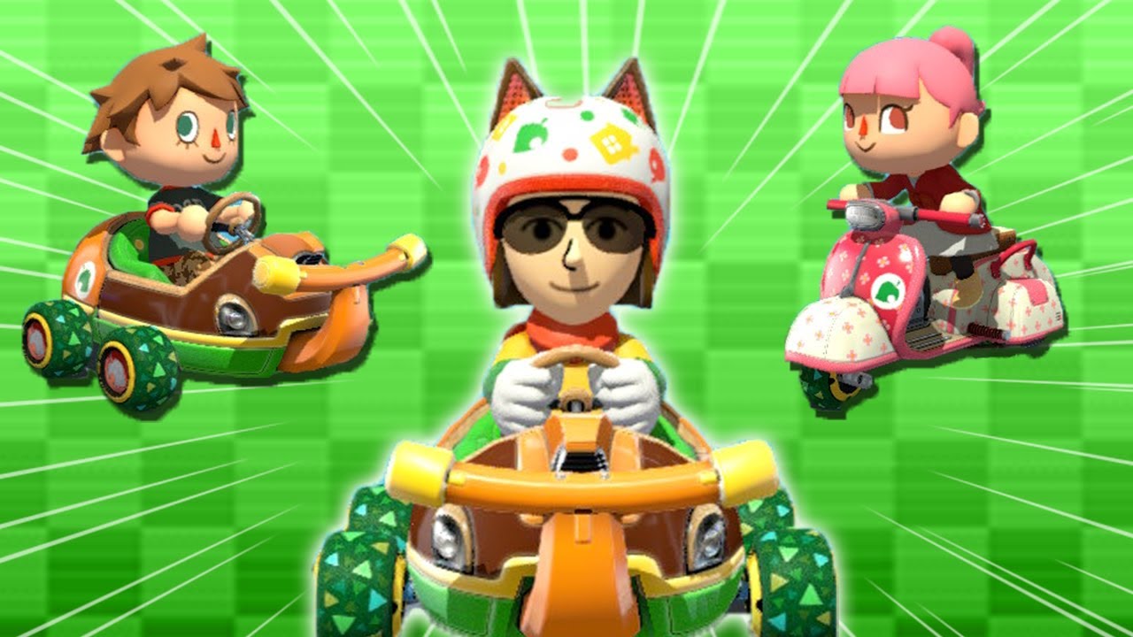 Могу ли я выиграть, используя комбинации Animal Crossing в Mario Kart 8 Deluxe?