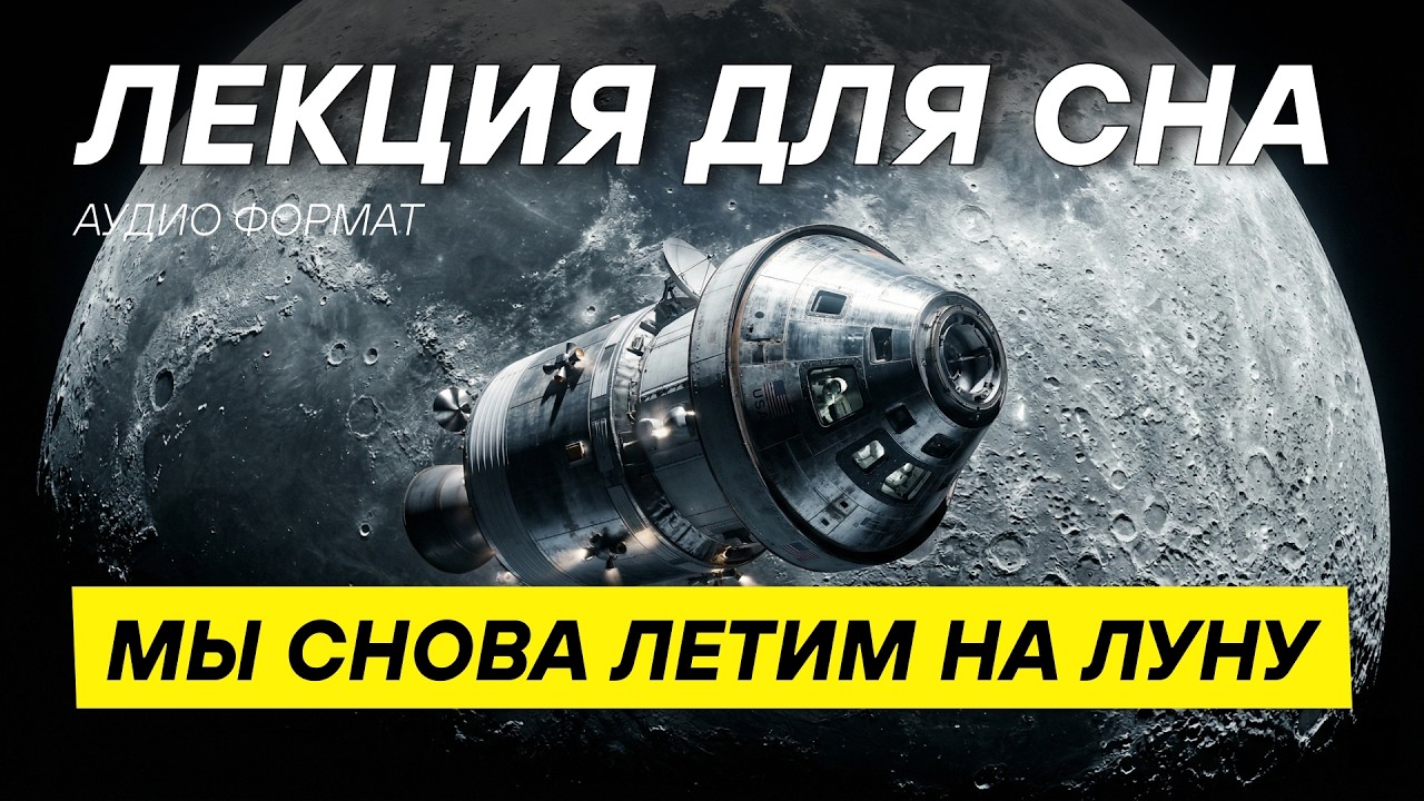 Почему люди снова летят на Луну спустя 50 лет? ЛЕКЦИЯ ДЛЯ СНА 😴