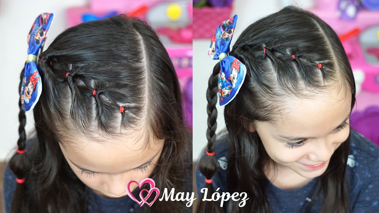 PEINADO EN 5 MINUTOS PARA NIÑAS