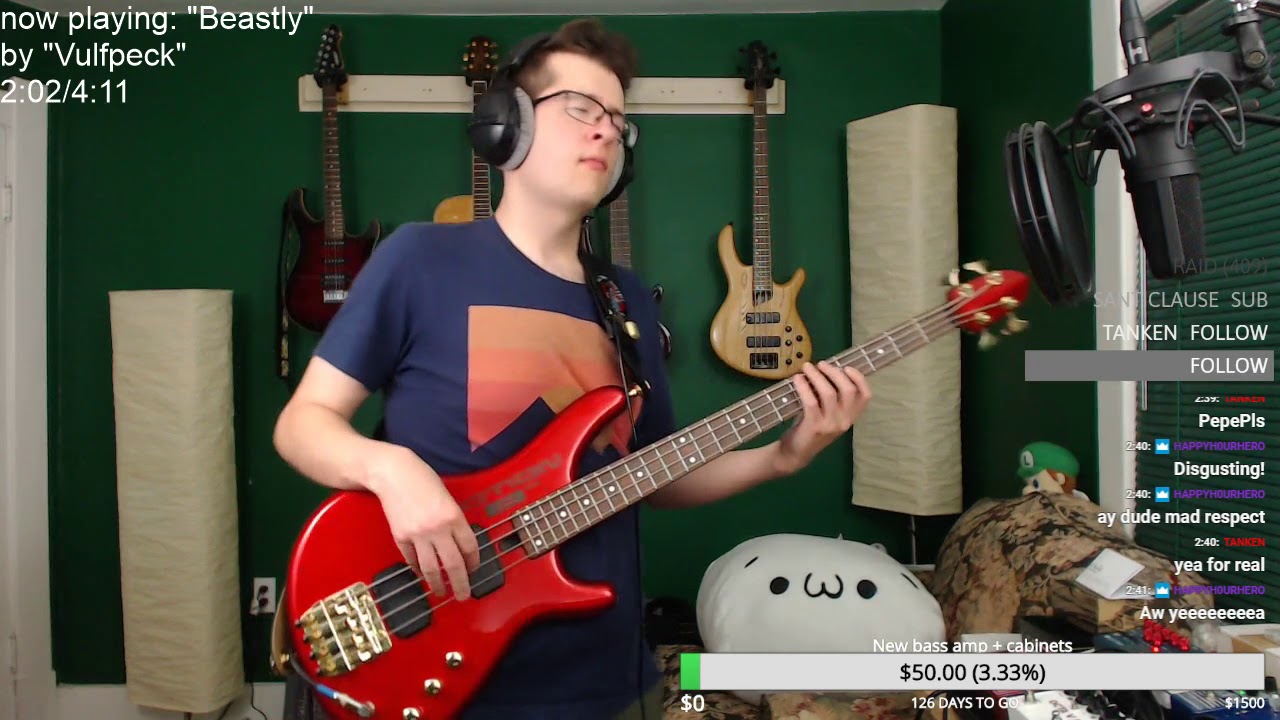Vulfpeck - Beastly BASS COVER [Mostly Accurate Solos!]