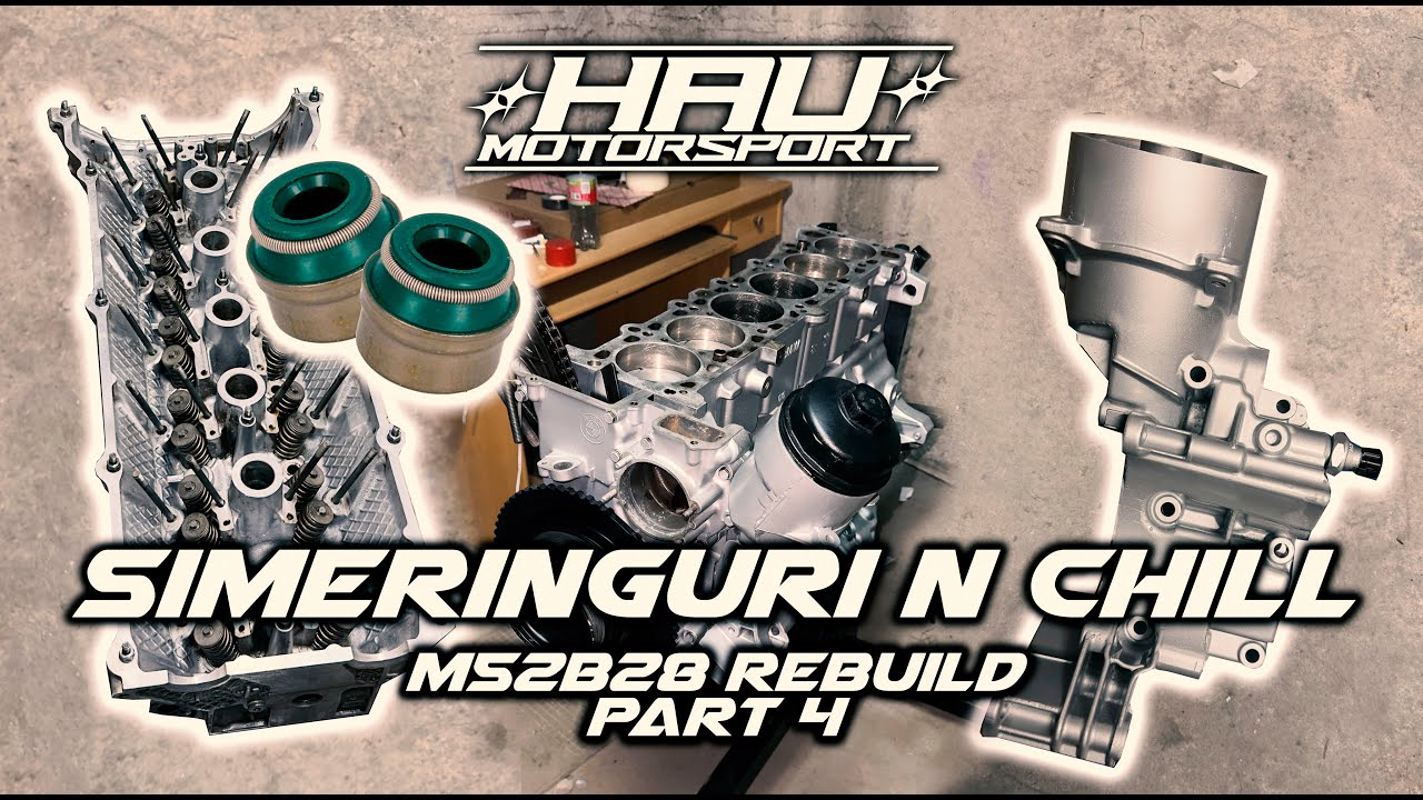 M52B28 Rebuild | Schimb de simeringuri si pizza in beci