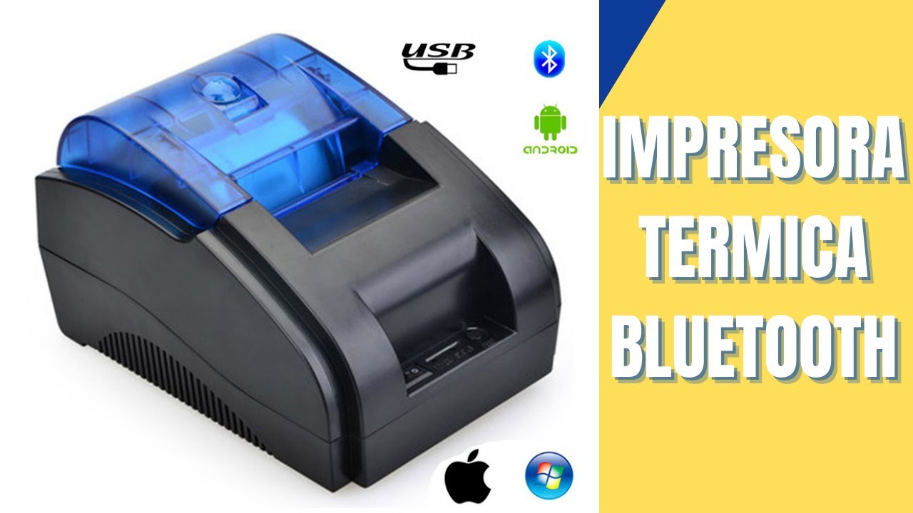 UNBOXING IMPRESORA TERMICA BLUETOOTH