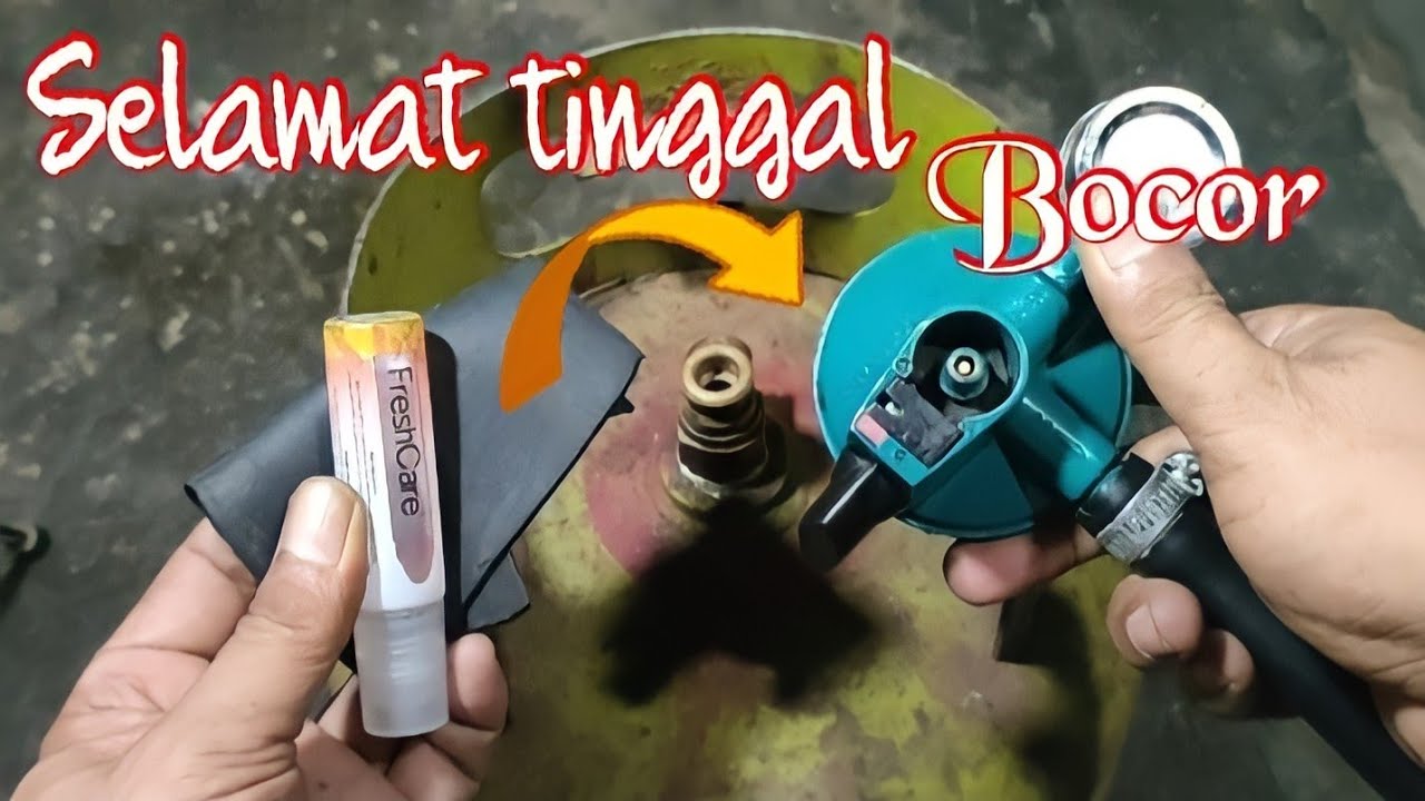 Tambahkan ini pada regulator anda!! , takkan ada gas bocor lagi