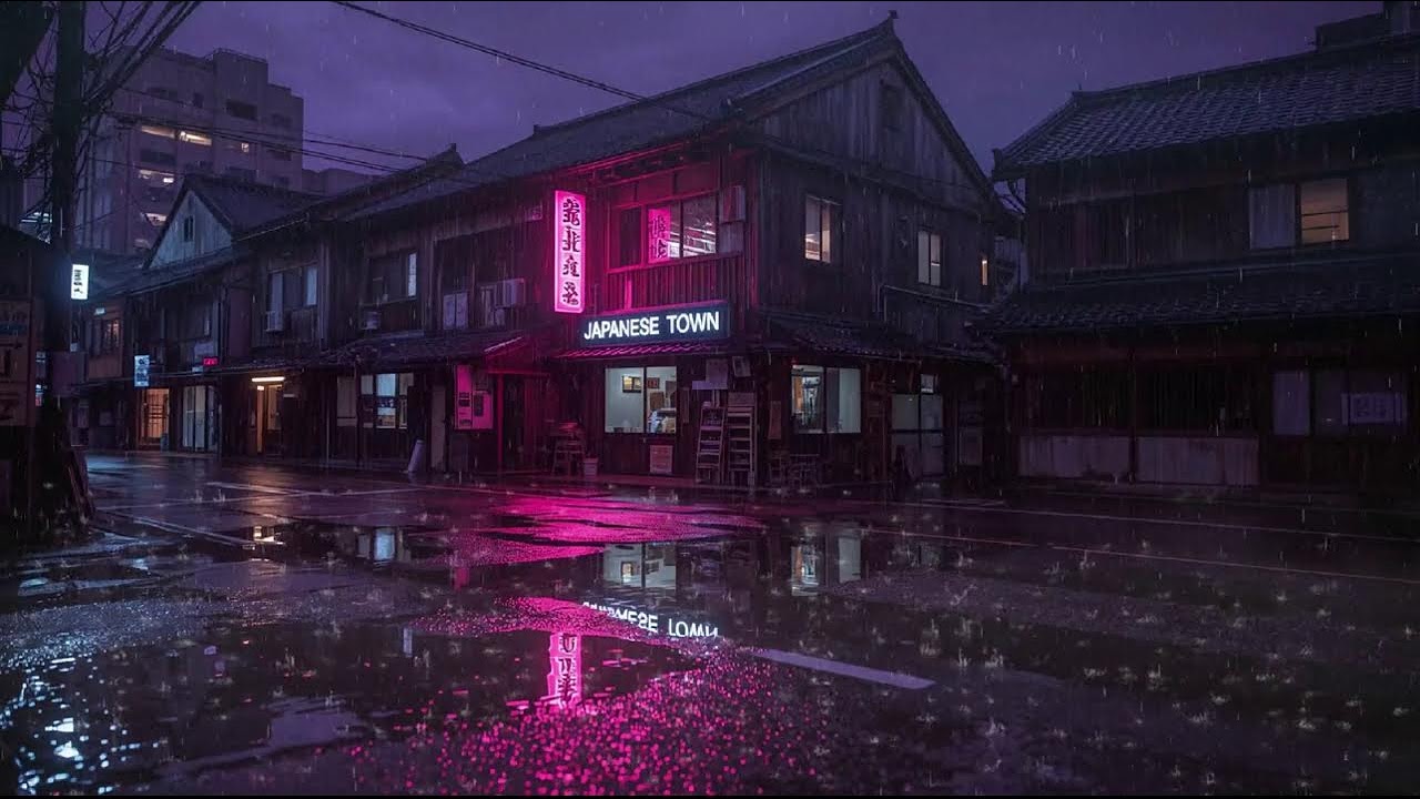 Tokyo Midnight Rain 🌧️ Lofi HipHop Beats for Focus, Study & Night Vibes #48